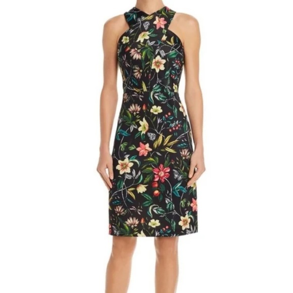 Sam Edelman Tropical Floral Dress Size 4 NWOT - Picture 2 of 9
